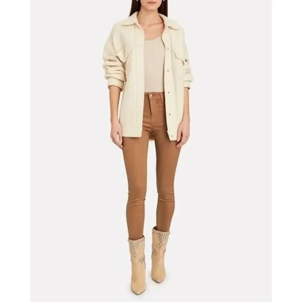LAGENCE NWT $275 Margot Mid-rise Skinny Ankle in Hazelnut Size 24